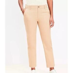NWOT Loft Khaki The Monroe Slim Chino Ankle Pants Size 6